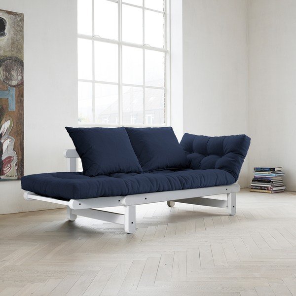 Beat sofa, bijela/tamnoplava-image-1