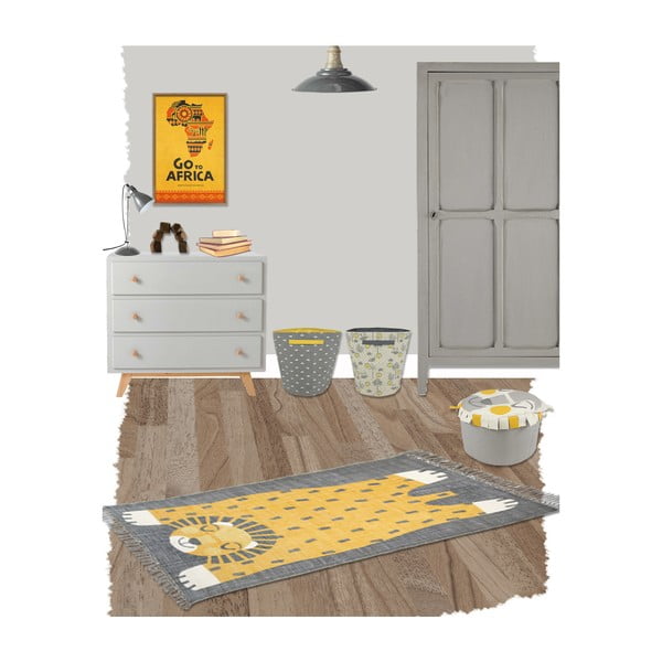 Dječji ručno iscrtan tepih Nattiot Baba, 110 x 170 cm-image-2