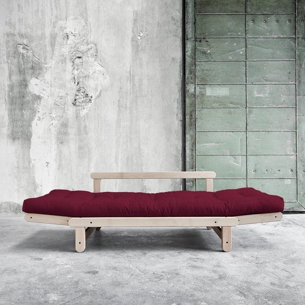 Karup Beat Beech / Light Bordeaux kauč na razvlačenje-image-3