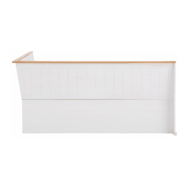 Bijela kutna klupa od punog borovog drveta Støraa Silas-image-1