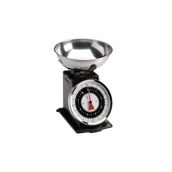 Kuhinjska vaga Retro Scales, crna