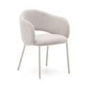 Podstavljena blagovaonska stolica boje slonovače Maina – Kave Home