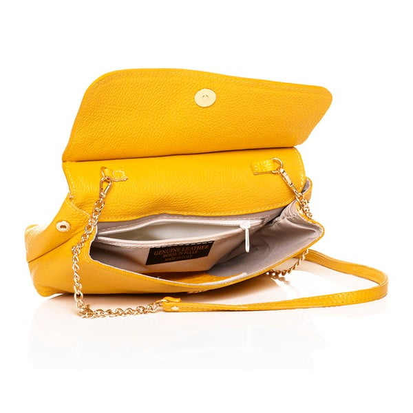 Kožna torbica Envelope Yellow-image-2