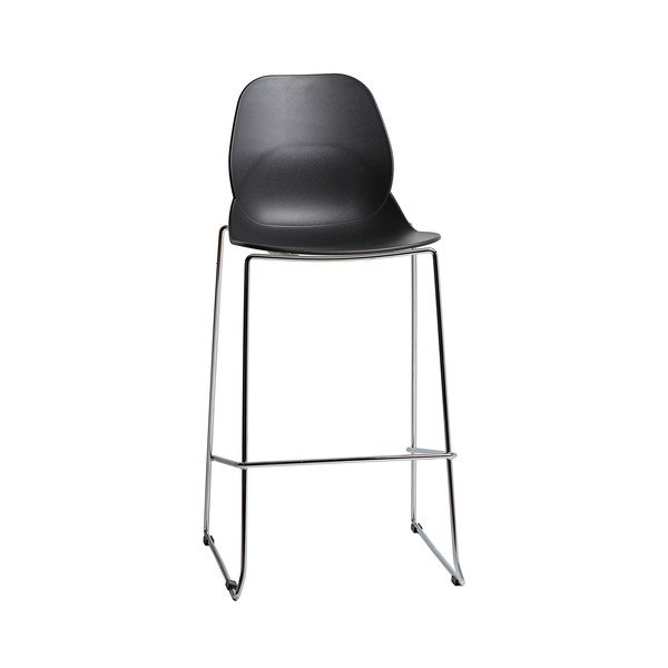 Set od 4 crne Marckeric Greta barske stolice-image-2