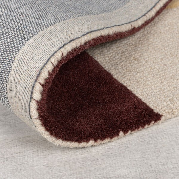 Ljubičasti ručno rađen vunen tepih 120x170 cm Glow Purple Multi – Flair Rugs-image-3