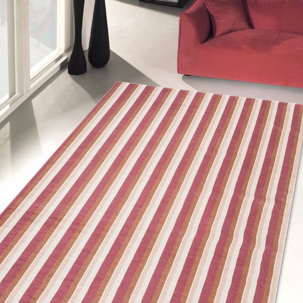 Vrlo izdržljiv kuhinjski tepih Webtappeti Stripes Multi, 60 x 220 cm