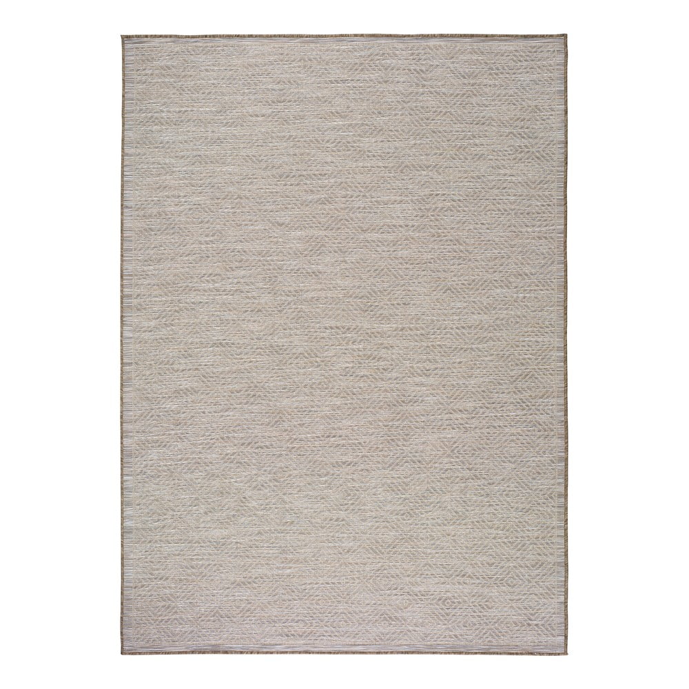Tepih u srebrnoj boji Universal Kiara, prikladan i za eksterijer, 150 x 80 cm