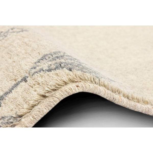 Bež vuneni tepih 133x180 cm Decori – Agnella-image-2