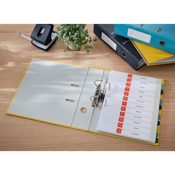 Žuti fascikl s mekanom površinom Leitz Cosy, A4-image-1