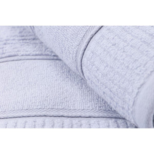 Svijetlo plavi pamučni ručnici u setu 2 kom od frotira 50x90 cm Daniela – Foutastic-image-1