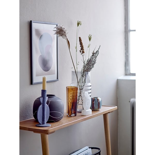 Crna terakota vaza Bloomingville Niza, visina 16,5 cm-image-1