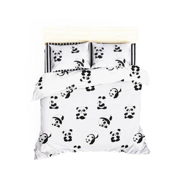 Set od pamučnog pokrivača, plahte i 2 jastučnice Garrudo Mismo