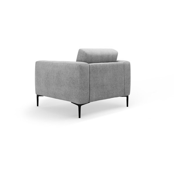 Siva fotelja Bemy – Micadoni -image-2