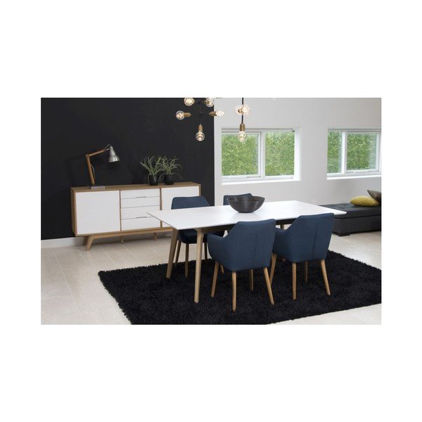 Marte Bijela komoda, 180x 84x44 cm-image-1