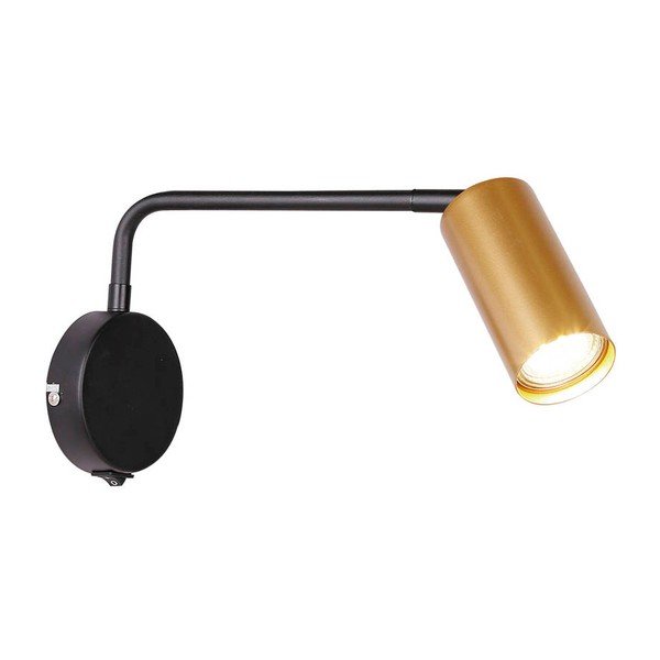 Metalna zidna lampa u crno-zlatnoj boji Tina - Candellux Lighting-image-3