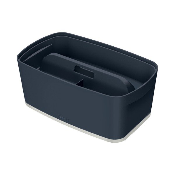 Siva prijenosna kutija s poklopcem Leitz MyBox, volumen 5 l-image-4
