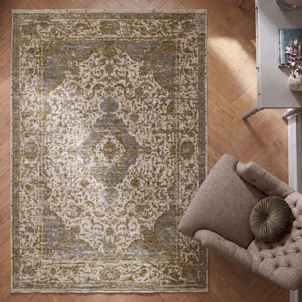Zeleni tepih 200x300 cm Cordelia Vintage – Flair Rugs-image-2