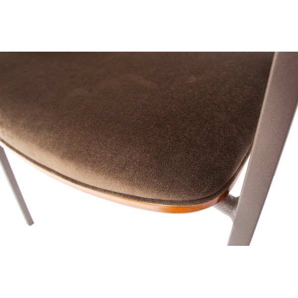 Set od 2 smeđe blagavaonske stolice BePureHome Clan Velvet-image-1