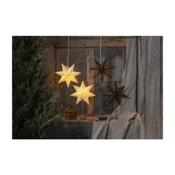 Bijeli svjetlosni ukras Star Trading Bobo, visina 51 cm-image-2