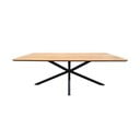 Blagovaonski stol s pločom stola u dekoru hrasta 100x200 cm Cesura – Unique Furniture