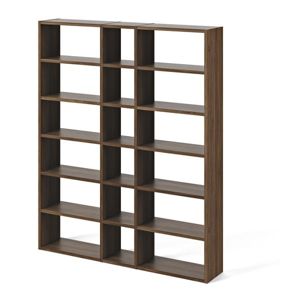 Tamnosmeđa polica za knjige TemaHome Pombal, visina 224 cm-image-2