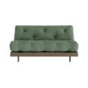Zelena sklopiva sofa 160 cm Roots – Karup Design
