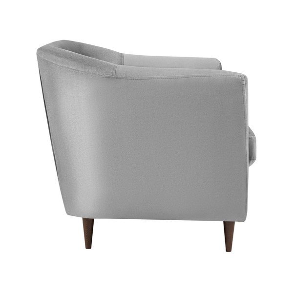 Siva sofa od baršuna Kooko Home Glam, 175 cm-image-2