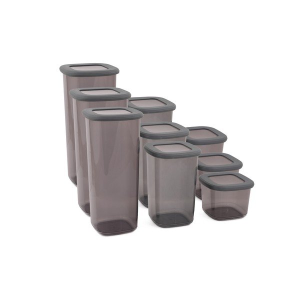 Posude za namirnice u setu 9 kom za čuvanje hrane Fresco – Hermia-image-1