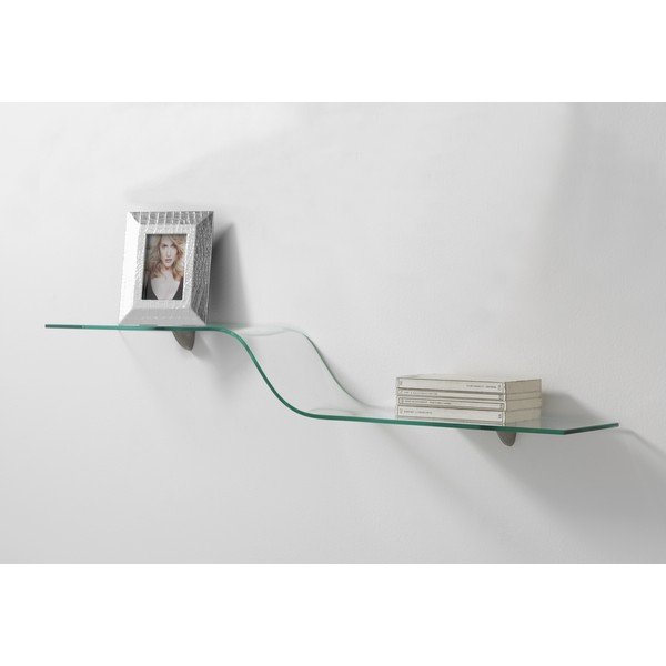 Staklena zidna polica Tomasucci Wave-image-1