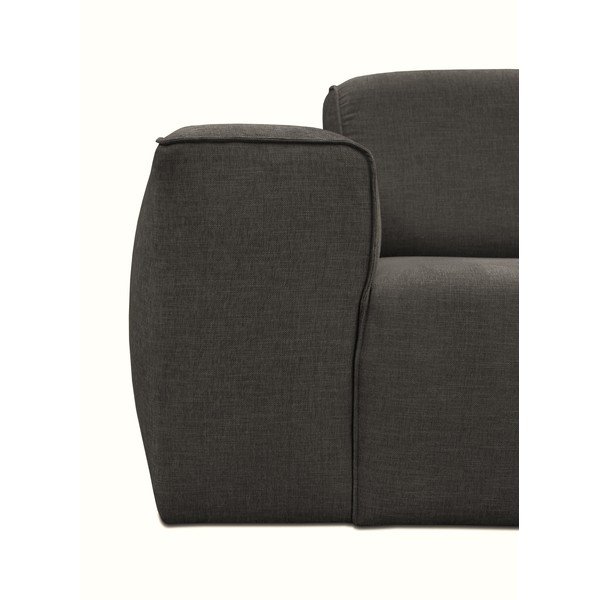 Tamnosivi trosjed s tabureom Cosmopolitan Design Phoenix-image-3