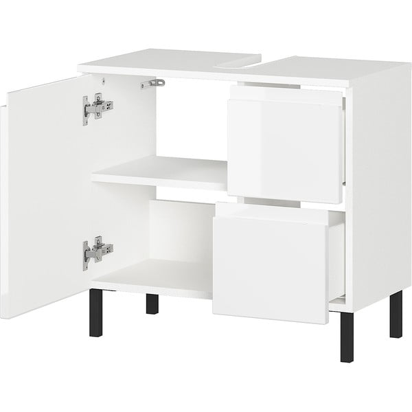 Bijeli ormarić ispod umivaonika 60x56 cm Salinas - Germania-image-3