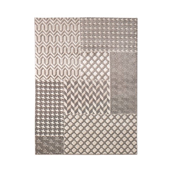 Tepih Schöngeist &amp; Petersen Noblesse Patchwork Dark, 290 x 200 cm