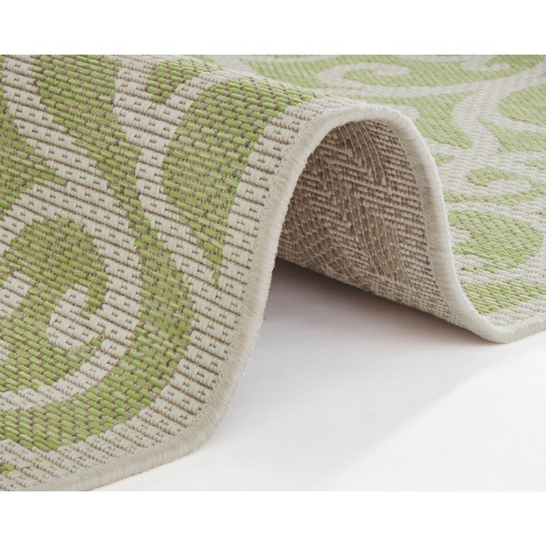 Zeleno-bež vanjski tepih NORTHRUGS Nebo, 70 x 200 cm-image-1