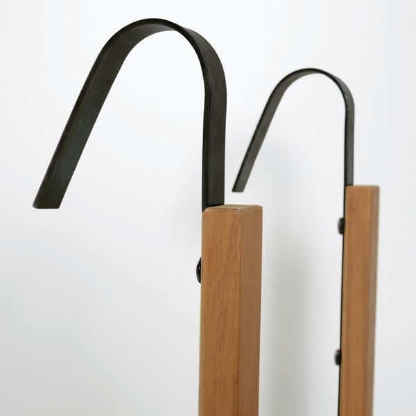 Viseći balkonski stol od masivnog drveta 40x42 cm Amarilis – Kave Home-image-3
