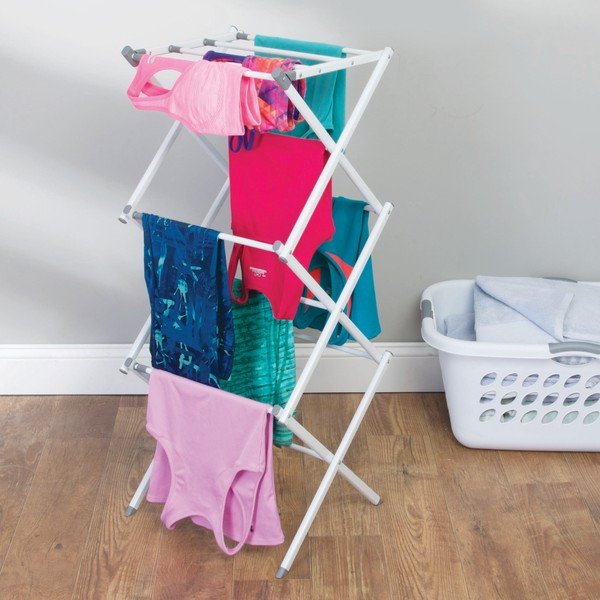 Bijela sušilica za rublje na 3 kata iDesign Brezio, 75 x 38 cm-image-1