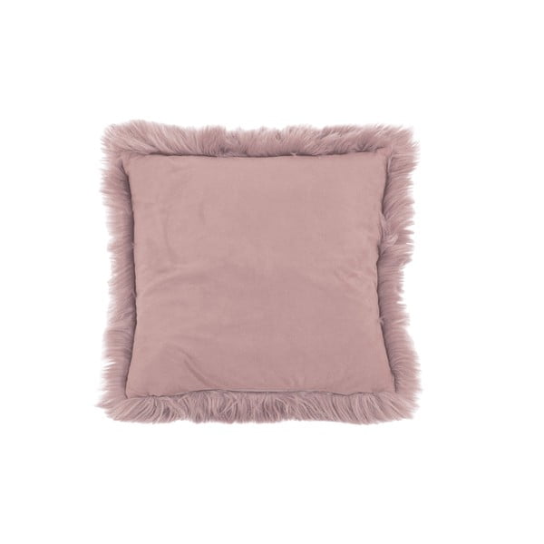 Ružičasti jastuk Tiseco Home Studio Sheepskin, 45 x 45 cm-image-2