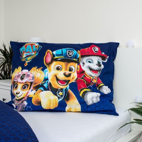 Tamnoplava dječja pamučna posteljina Jerry Fabrics Paw Patrol, 140 x 200 cm-image-1