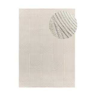 Svijetlo sivi/boje slonovače tepih 80x150 cm Baresa – Universal