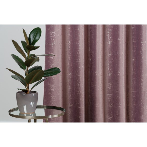 Ružičasta zavjesa 140x260 cm Scento – Mendola Fabrics-image-3
