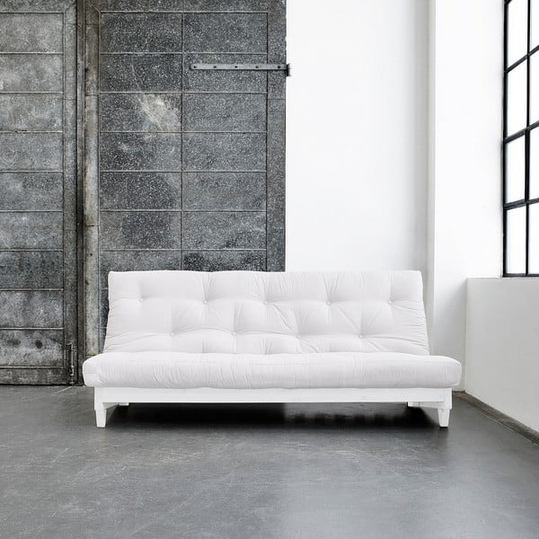 Sofa na razvlačenje Karup Fresh White / Natural