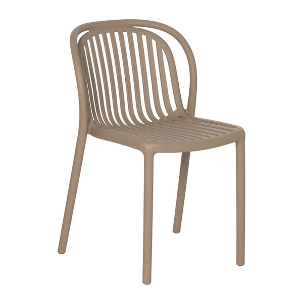 Bež plastična blagovaonska stolica Alia – Ixia