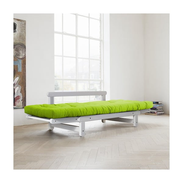 Sofa na razvlačenje Karup Beat White / Lime-image-2