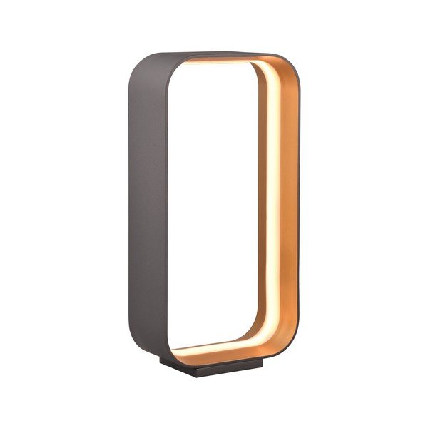 Crna LED stolna lampa s metalnim sjenilom (visina 41 cm) Cizione – CINQUE-image-2