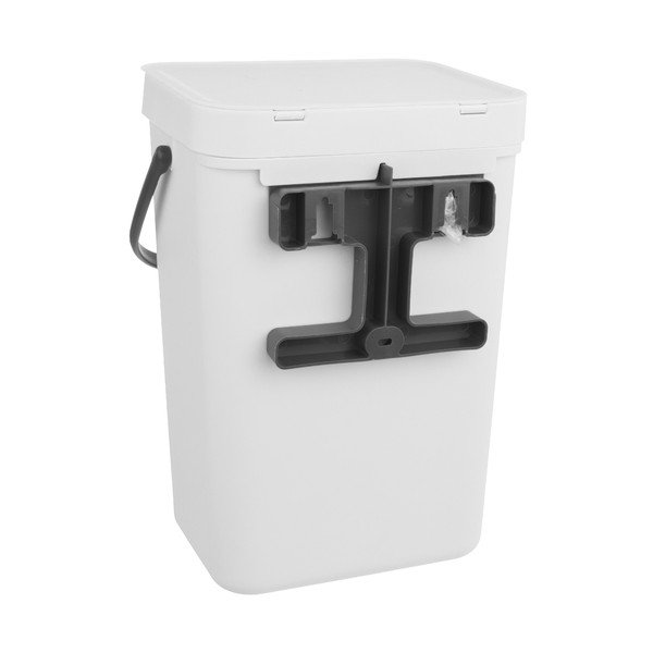 Bijela plastična kanta za smeće 10 l – Orion-image-1