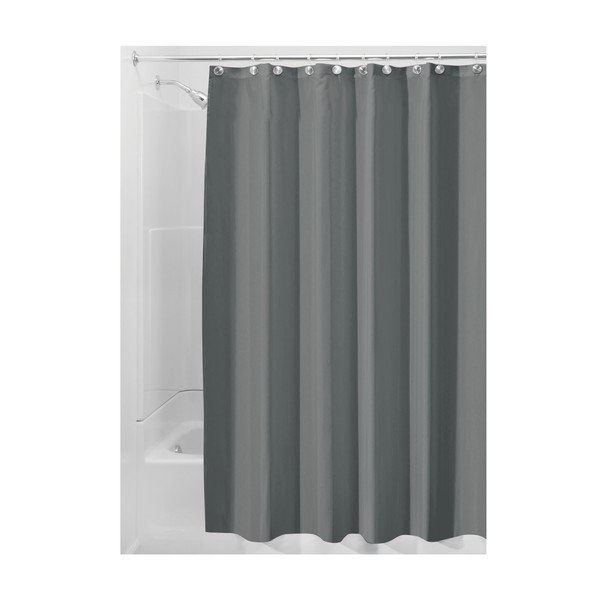 Siva zavjesa za tuš iDesign, 180 x 200 cm-image-2