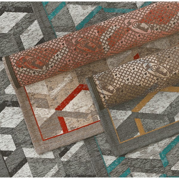 Sivo-smeđa podloga Floorita Hypnotik, 55 x 140 cm-image-3