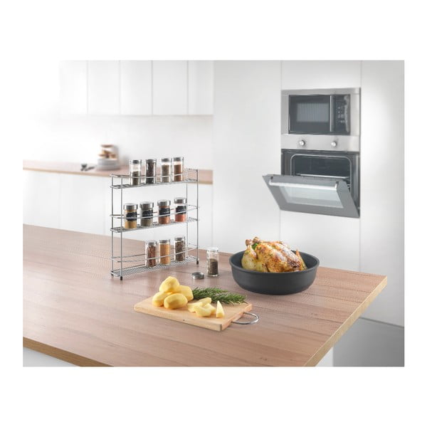 Stalak za začine na 3 kata Metaltex Kumino-image-1