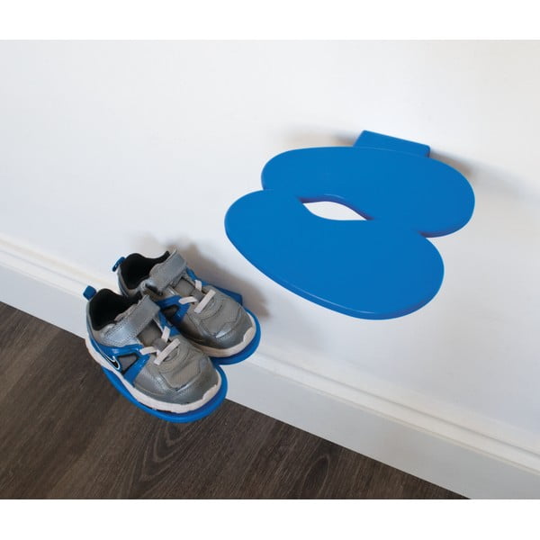 Plava polica za dječju obuću J-Me Footprint