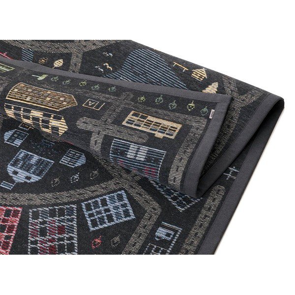 Crni dvostrani dječji tepih Narma Ülejõe, 160 x 230 cm-image-2