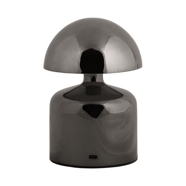 Crna LED stolna lampa s metalnim sjenilom (visina 14 cm) Impetu – Leitmotiv-image-3